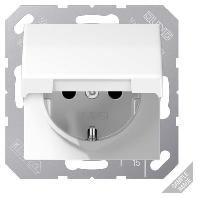 AS 1520 BFKL BL (10 Stück) - Socket outlet (receptacle) AS 1520 BFKL BL