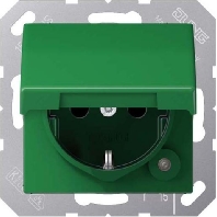 AS 1520 BFKL GN - Socket outlet (receptacle) AS 1520 BFKL GN