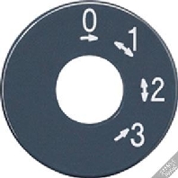 SKS 1101-20 WW - Cover plate for switch/push button white SKS 1101-20 WW