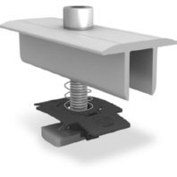 1005156 - Middle clamp for photovoltaics mounting 1005156-novelty