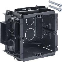 7500 (10 Stück) - Flush mounted mounted box 60x60mm 7500