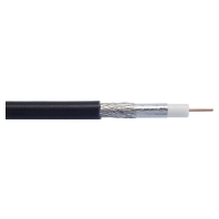 LCM 14A+/100m Dca (100 Meter) - Coaxial cable 75Ohm black LCM 14A+ R100m