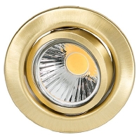 1760000500 - Recessed ceiling spotlight LB22 D 3830 brushed brass 50W, 1760000500 - Promotional item