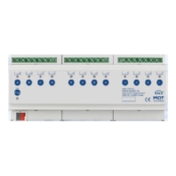 AMS-1216.03 - KNX Switch Actuator 12-fold, 12SU MDRC, 16 A, 230 V AC, C-load, 140 µF, current measurement AMS-1216.03