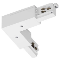 ST-A L/PE-IN/9011 WS - Coupler/connector L-shape for luminaires ST-A L/PE-IN/9011 WS