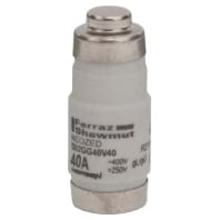 D02GG40V40 (50 Stück) - D-system fuse link DIII 40A D02GG40V40