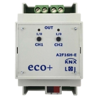 A2F16H-E - EIB, KNX switching actuator 2-ch, A2F16H-E