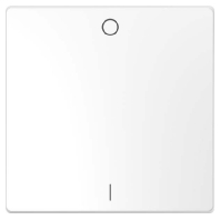 MEG3301-6035 - Cover plate for switch/push button white MEG3301-6035