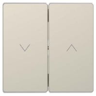 MEG3855-6033 - Cover plate for switch/push button beige MEG3855-6033