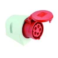 115-6 - Wall socket 16A 5p 6h IP44 115-6