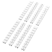 ZB 10,lgs:51-60 (10 Stück) - Label for terminal block 10,2mm white ZB 10,lgs:51-60