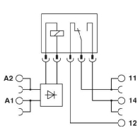 PLC-RPT-230UC/21/MS (10 Stück) - Switching relay AC 179,4...264,5V PLC-RPT-230UC/21/MS