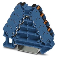 PTRV 4-PV BU/BK (10 Stück) - Feed-through terminal block 8,3mm 17,5A PTRV 4-PV BU/BK