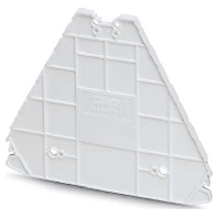 D-PTRV 8 WH (10 Stück) - End/partition plate for terminal block D-PTRV 8 WH