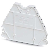 D-PTRV 4 WH D-A LGS (10 Stück) - End/partition plate for terminal block D-PTRV 4 WH D-A LGS