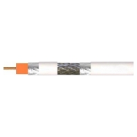 SK125plus (100 Meter) - Coaxial cable 75Ohm white SK125plus