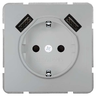 5UB1870-0PM01 - Socket outlet (receptacle) platinum 5UB1870-0PM01