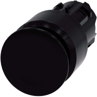 3SU1000-1AA10-0AA0 - Mushroom-button actuator black IP68 3SU1000-1AA10-0AA0