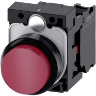 3SU1100-0BB20-1CA0 - Complete push button red 3SU1100-0BB20-1CA0