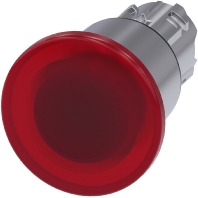 3SU1051-1ED20-0AA0 - Mushroom-button actuator red IP68 3SU1051-1ED20-0AA0