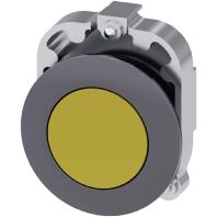 3SU1060-0JB30-0AA0 - Push button actuator yellow IP68 3SU1060-0JB30-0AA0