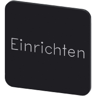 3SU1900-0AF16-0AR0 (10 Stück) - Label for control devices EINRICHTEN 3SU1900-0AF16-0AR0