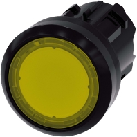 3SU1001-0AD30-0AA0 - Push button actuator yellow IP68 3SU1001-0AD30-0AA0