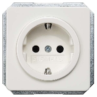 5UB1405-0KK (10 Stück) - Socket outlet (receptacle) white 5UB1405-0KK