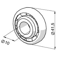 9701519 - Accessory f. door/jalousie motor 9701519