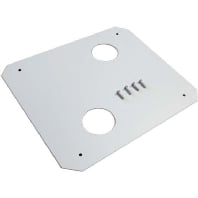 AK3 MPI 14 L - Mounting plate for distribution board AK3 MPI 14 L