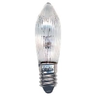 57187 (VE3) - Candle-shaped lamp 3W 12V E10 clear 57187 (quantity: 3)