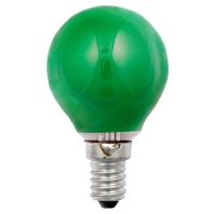 40261 - Round lamp 15W 230V E14 green 40261