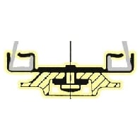 TRS 1000 L P (Paar) - Mounting kit for luminaires TRS 1000 L P (Paar)