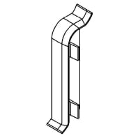 NP42132 - End piece for skirting duct 50x20mm NP42132