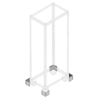 PCPA0004 (VE4) - Base for cabinet steel 100mm PCPA0004 (quantity: 4)