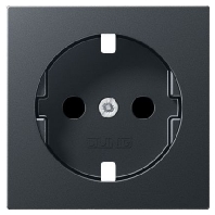 A1520BFKIPLANM (10 Stück) - Cover plate for Wall socket anthracite, A1520BFKIPLANM - Promotional item