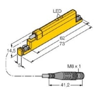 WIM45-UNTL #1536620 - Magnet safety proximity switch WIM45-UNTL 1536620