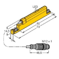 WIM45-UNT #1536621 - Magnet safety proximity switch WIM45-UNT 1536621