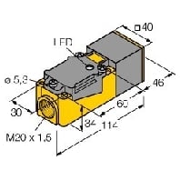 BI15-CP40-AD4X - Inductive proximity switch 15mm BI15-CP40-AD4X