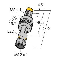 NI3-M08E-VP6X-H1341 - Inductive proximity sensor NI3-M08E-VP6X-H1341