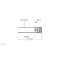 BI1.5EH6.5KAP6XV1131 - Inductive proximity switch 1,5mm BI1.5EH6.5KAP6XV1131