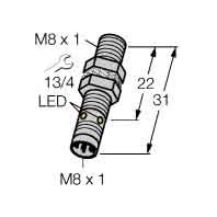 Bi2-EG08K-AP6X-V1131 - Inductive proximity sensor 2mm Bi2-EG08K-AP6X-V1131