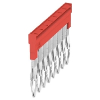 ZQV 2.5N/8 RD (20 Stück) - Cross-connector for terminal block 8-p ZQV 2.5N/8 RD