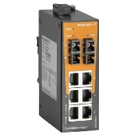 Weidmüller IE-SW-EL08-6TX-2SCS Industriële Ethernet-switch 8 poorten 100 Mbit/s
