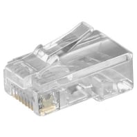 50252 (10 Stück) - RJ45 8(8) plug 50252