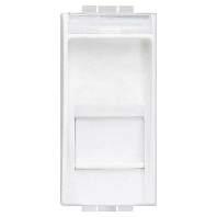 N4279C5E - RJ45 socket CAT5e UTP LCS2 white, N4279C5E - Promotional item