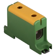 2090109 (8 Stück) - Universal terminal UK 95/1PE green-yellow 1-pin, 2090109 - Promotional item