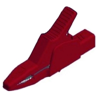 972405101 - Alligator clip AK 2 B 2540 I red / red, 972405101 - Promotional item