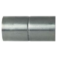 9960020 - Aluminum sleeve pluggable ALU-ES DN20, 9960020 - Promotional item