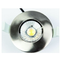 7008105 - LED recessed light LB22 EDOS flat 90mm ww 6W IP44 nic 520lm dim, 7008105 - Promotional item